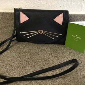 AUTHENTIC Kate Spade kitty crossbody purse